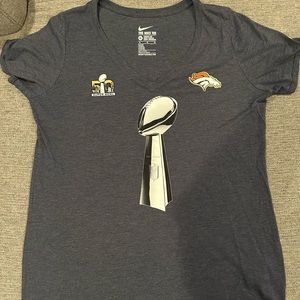 Denver Broncos V-Neck T-Shirt